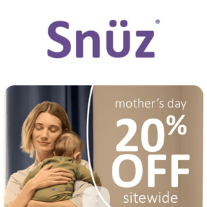 Your Mother's Day Gift Awaits: 20% Off Inside! 💜