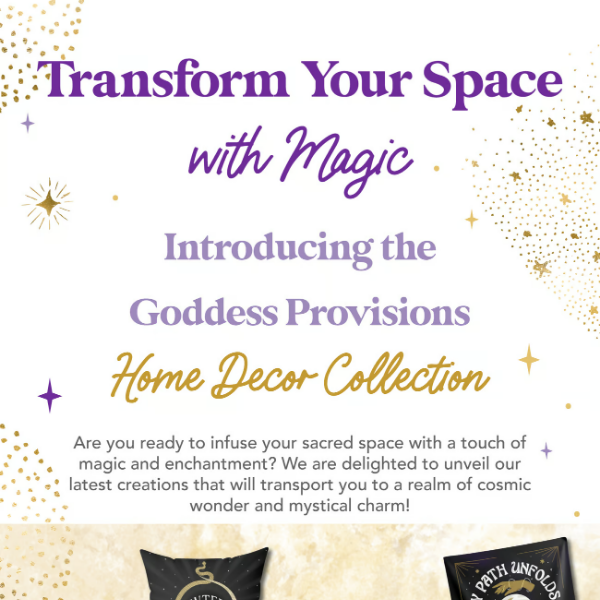 Transform your space with magic 💫