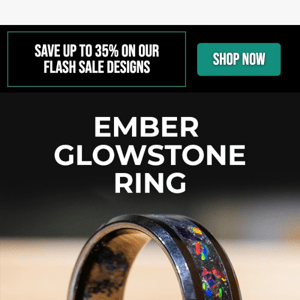 The Ember Glowstone Ring