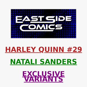 🔥 ANNOUNCING NATALI SANDERS' AMAZING COVER FOR HARLEY QUINN #29 🔥 ONE OF HER BEST HARLEY COVERS! 🔥 PRE-SALE SUNDAY (3/19) at 2PM (ET) / 11AM (PT)