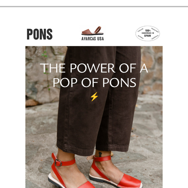 The Power of a Pop of Pons ⚡