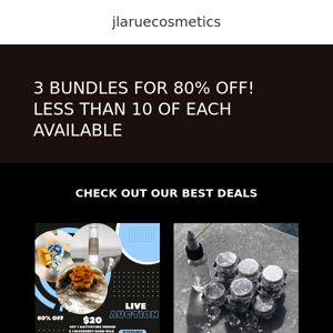 NEW BUNDLES  For 80% Off!