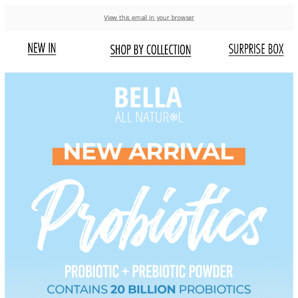 Our NEW Prebiotics are here! 🤩