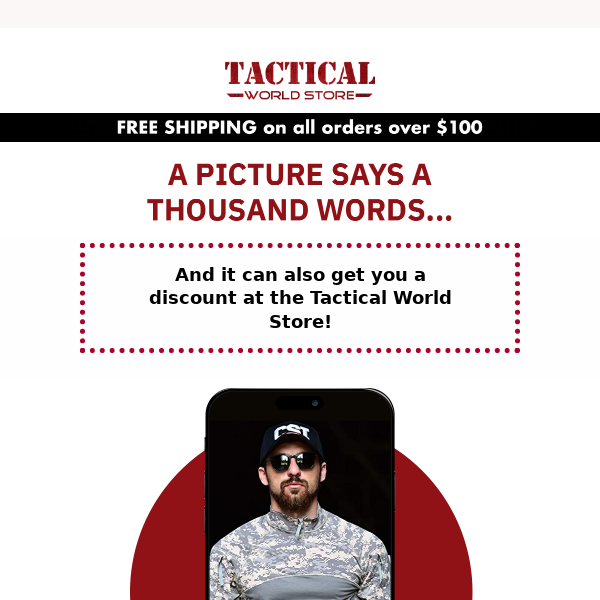 Share your story with Tactical World Store 📸