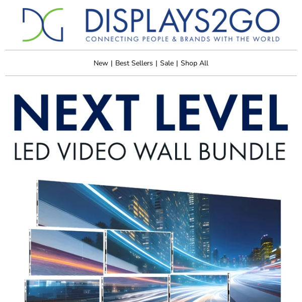 An Elevated Visual Experience - Next-Level Video Walls Are Here!