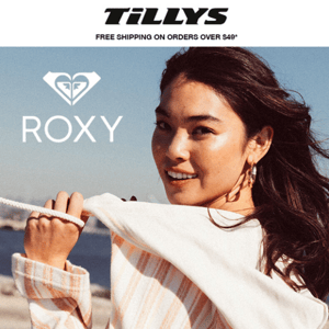 New for Spring ☀️ Roxy, Rip Curl, RVCA and Reef