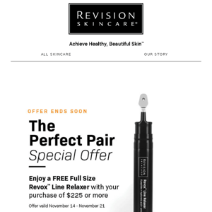 Last chance for a FREE Revox™ Line Relaxer!