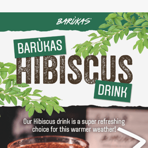 Delicious Drink Alert: Barùkas Hibiscus Drink🍹