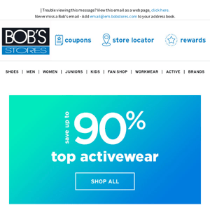 Up to 90% OFF Activewear Brands