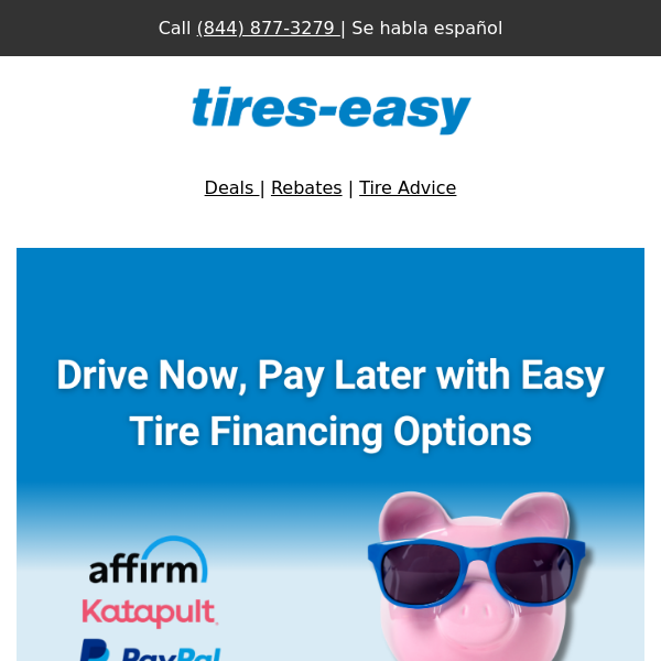 Upgrade Your Tires, Not Your Wallet: Easy Financing Options 🙌