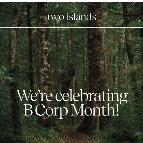 Your $20 gift to celebrate B Corp Month!