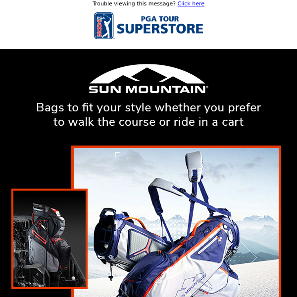 Sun Mountain Golf Bags Are Here