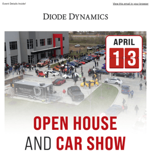 One Month Out: DD HQ Open House & Car Show 🚗