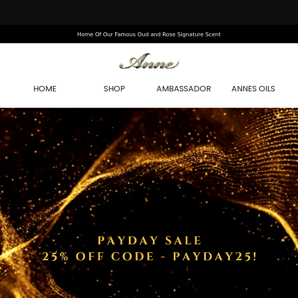 Don't Miss Out On Our Payday Sale - Anne Beauty