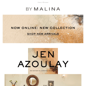 Now online - Winter 23 & the campaign by Jen Azoulay