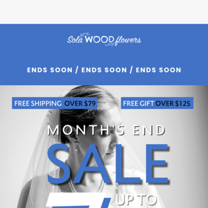 Don't Miss Out - End of Month Sale Now On!