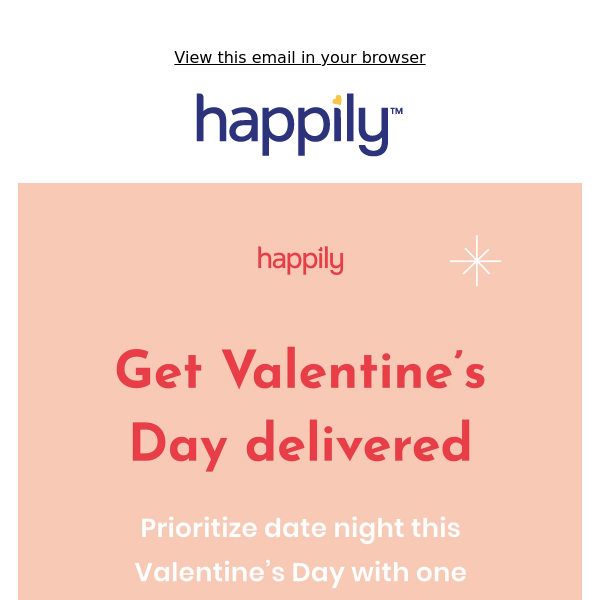 Valentines Day: Delivered. 📦 💗