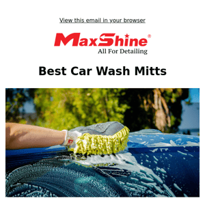 The Best Car Wash Mitt Types to Avoid Scratching Paint