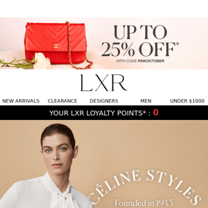 40% off select Louis Vuitton - LXR And Co
