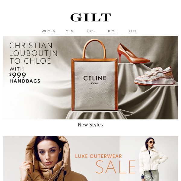 New Christian Louboutin, Chloé & CELINE With $999 Handbags | New Moncler & More Outerwear