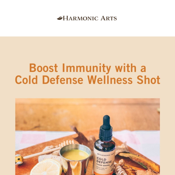 Feel a cold coming on? Try this Wellness Shot! 🍋