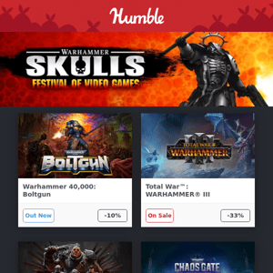 Wicked Warhammer SKULLS week discounts up to 90% off