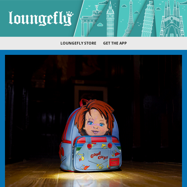 Loungefly Exclusive: Chucky Lenticular Backpack