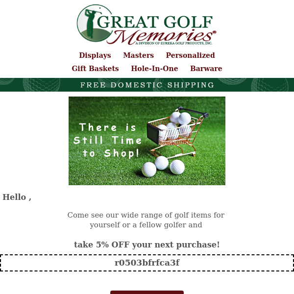 Still looking for that perfect golfer gift?