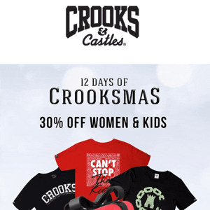 Today: 30% Off All Women & Kids Styles 🎁