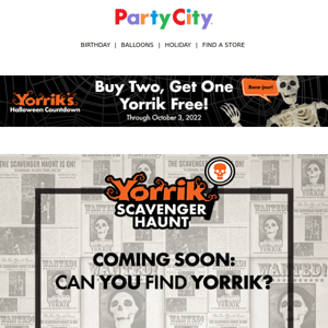A New Halloween Tradition: Yorrik the Skeleton 💀🎃