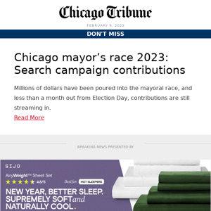 Chicago mayor’s race 2023: Search campaign contributions