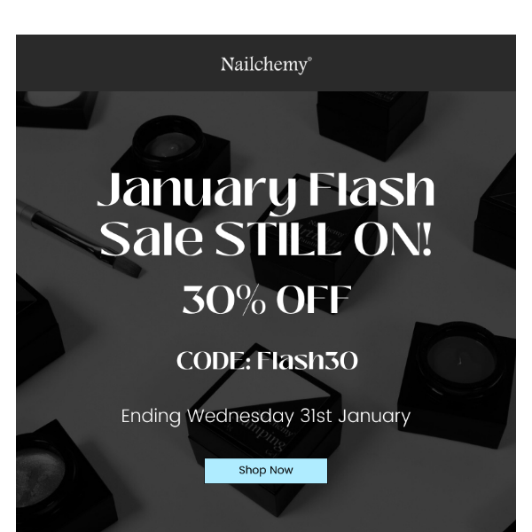 🌟 January Flash Sale: 30% Off Continues! Don't Miss Out! 🌟