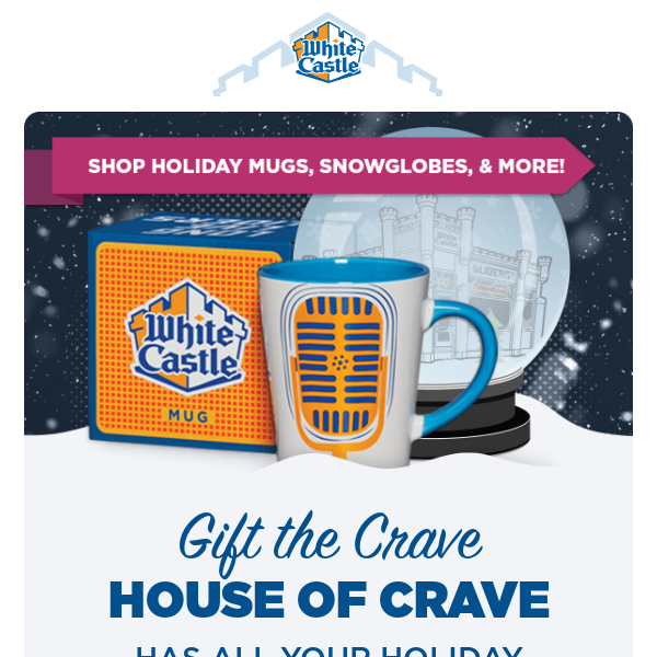 Gift ideas for the White Castle lover in your life!