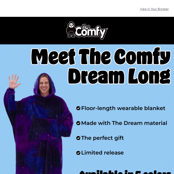 The Comfy Dream Long is HERE😍 - The Comfy