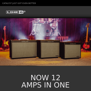 Introducing Catalyst CX Guitar Amps