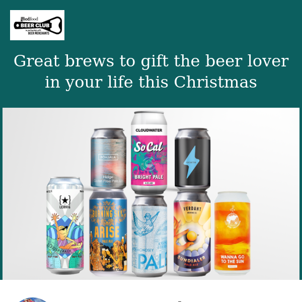🎁🍺 Give the gift of great beer this Christmas