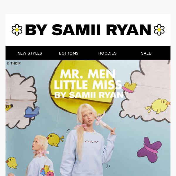 Coming Soon: Mr. Men Little Miss Collab ⭐️