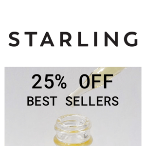 2 DAYS ONLY: 25% Off Your Faves