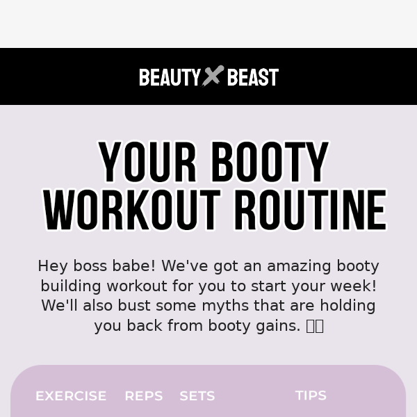 Start your week with this 🍑routine