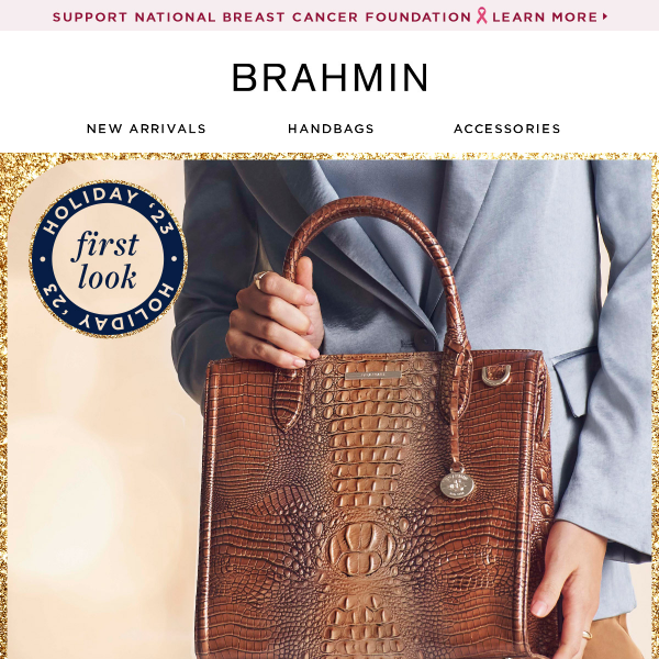Brahmin Pink Handbags with Cash Back