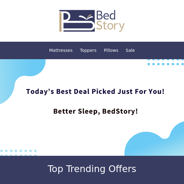 Your BedStory: New Year Pillows Sale, Up to 40% off & More