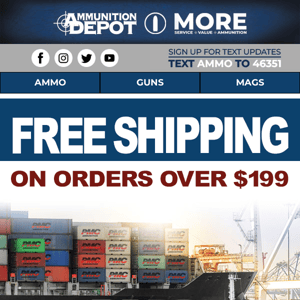 re: Your Ship (of PMC Ammo) Has Come In! +More & Free shipping!