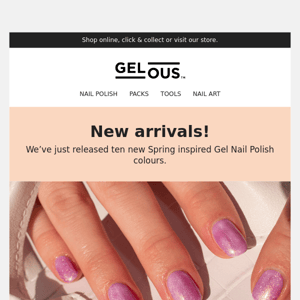 New arrivals - 10 Spring Gel Nail Polish colours 🌷