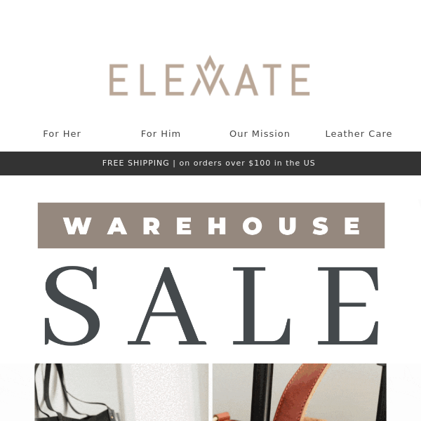 Warehouse Sale: Save BIG & Help Start Small Businesses 💪