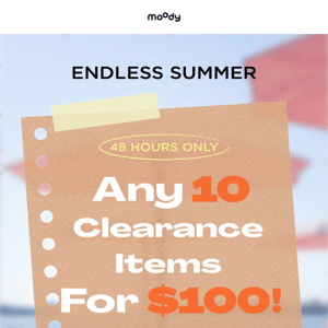 Clearance Frenzy: 10 Items for Just $100! 🔥