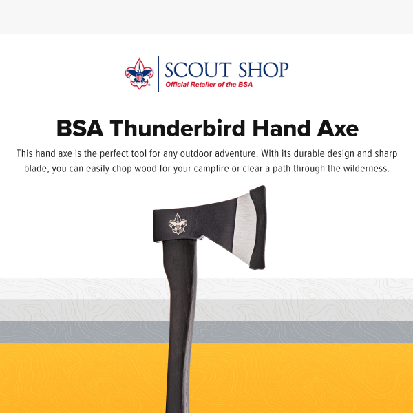 Discover the BSA Thunderbird Axe—Your Camping Essential ⛺
