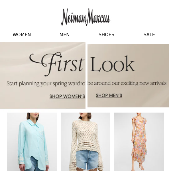 New this week! Shop 1,000+ New Arrivals