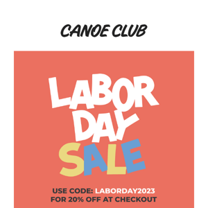 Labor Day Sale Ending Soon!