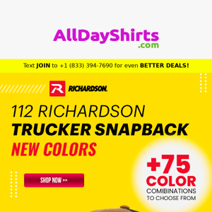 🧢 Richardson 112 New Color Alert