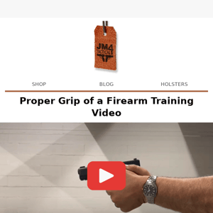 Proper Grip Training